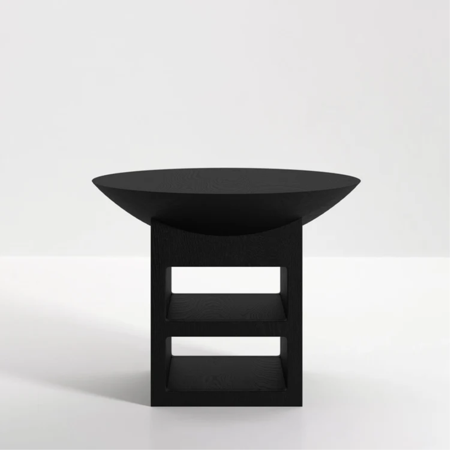 SECOLO | ATLANTE BLACK WOOD SIDE TABLE | $4,330