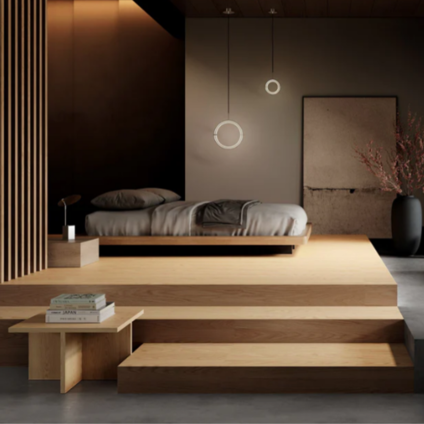 BRUTUS COFFEE TABLE NATURAL OAK I $875.00