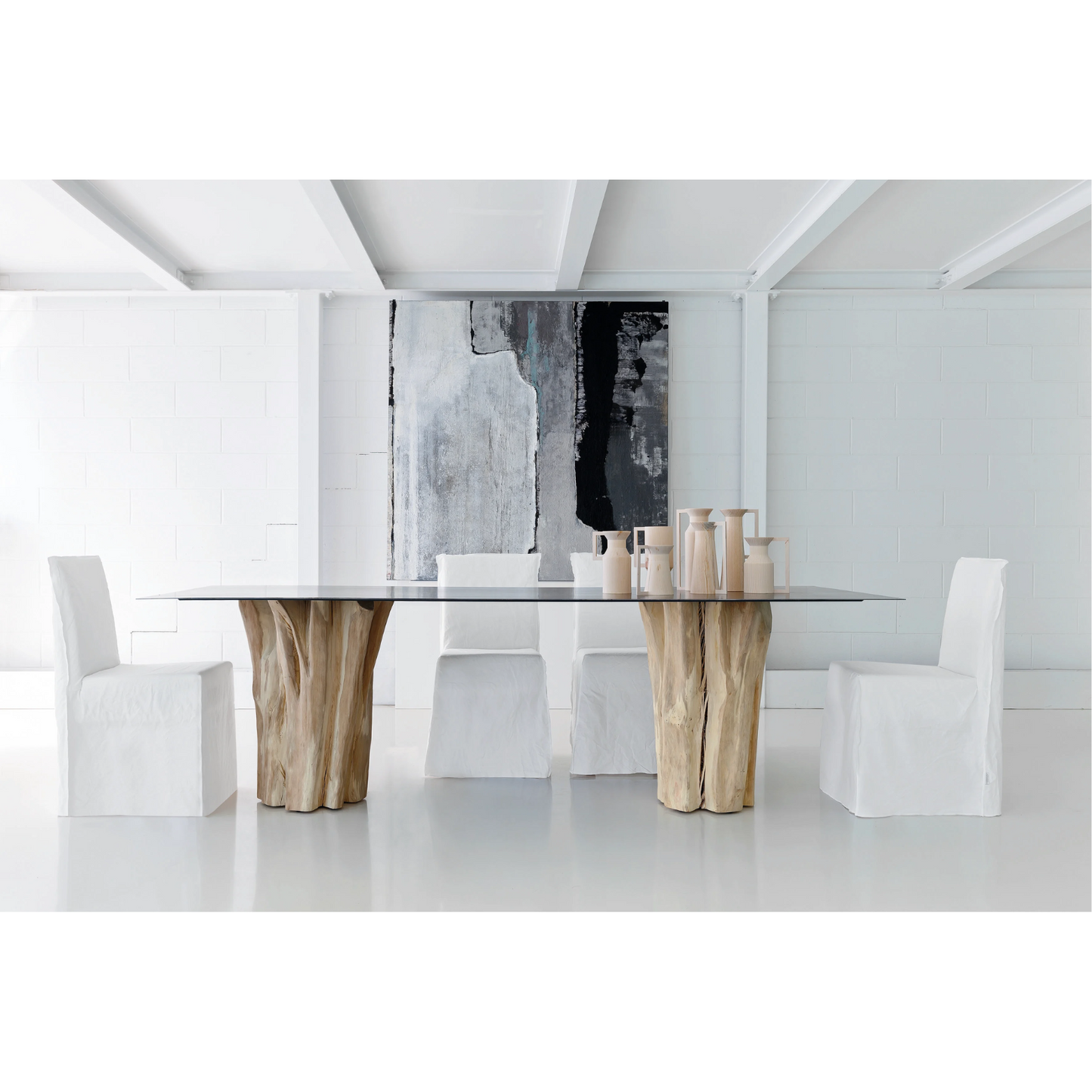 GERVASONI | LARGE BRICK TABLE | $7,150.00