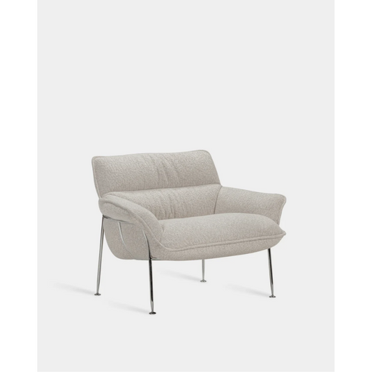 DUVET LOUNGE CHAIR In Chrome | $4,125.00 - $4,782.00