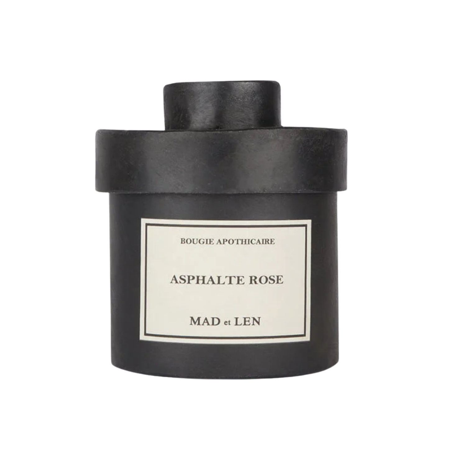 MAD ET LEN I SCENTED CANDLES ASPHALTE ROSE, BLACK WAX I $145.00