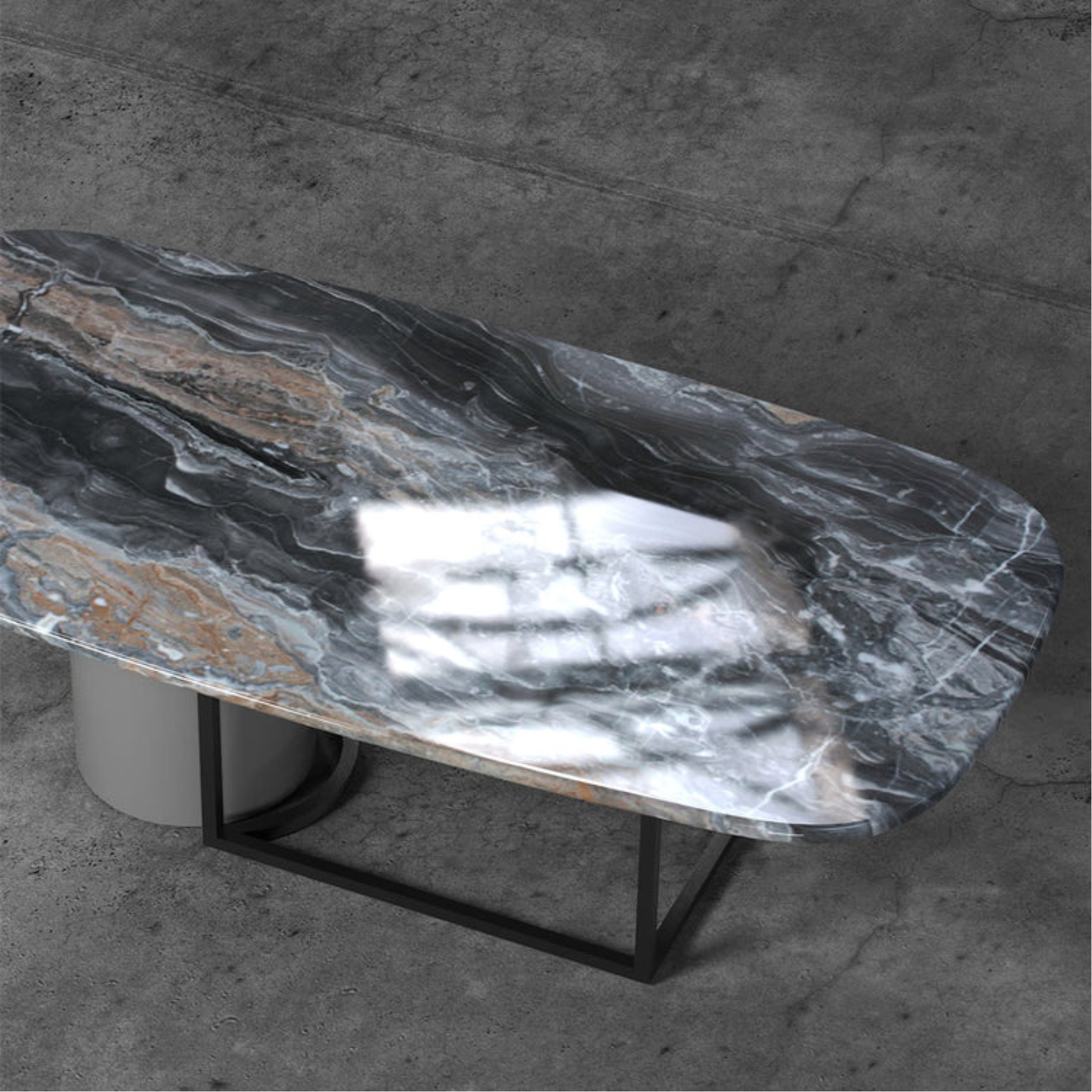 SECOLO | HORUS ARABESCATO OROBICO MARBLE TABLE | $19,150