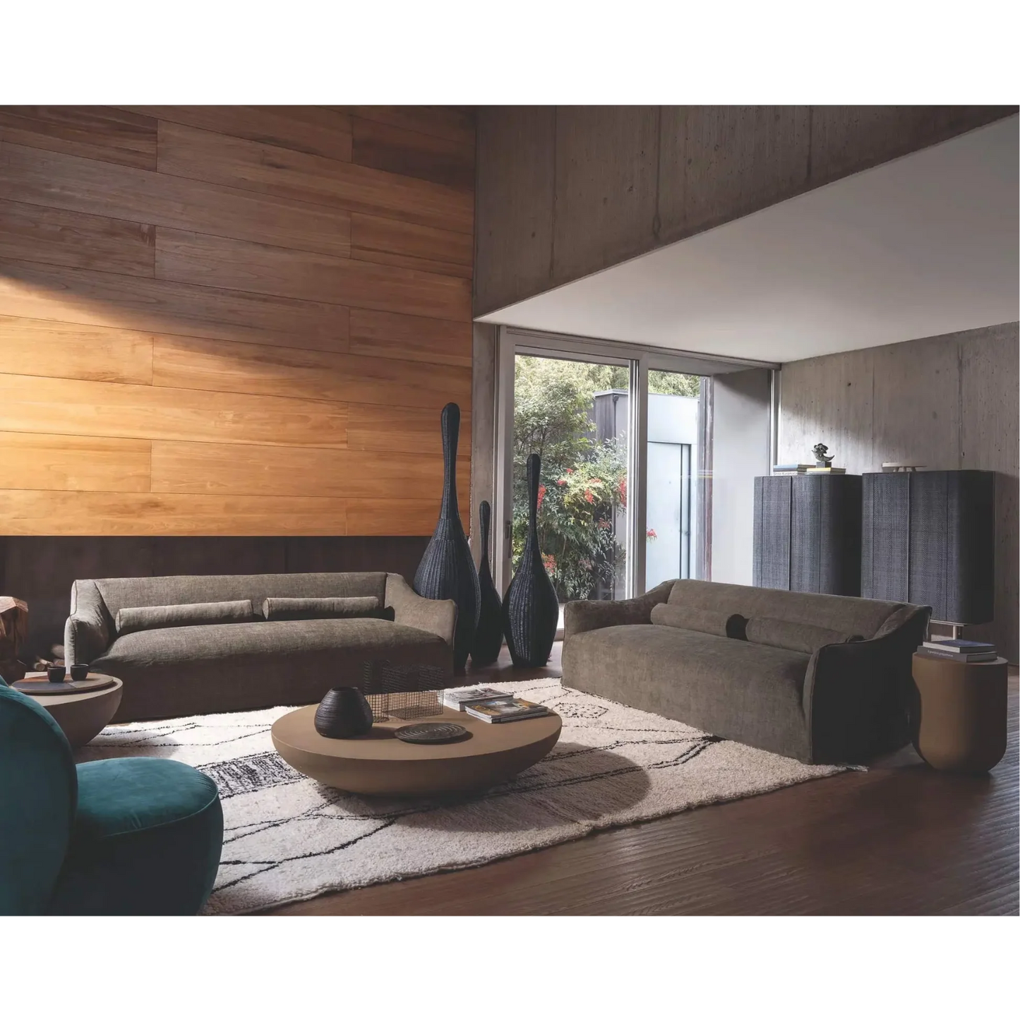 GERVASONI |SAIA 12 UNPHOLSTERED SOFA | $7,892.00