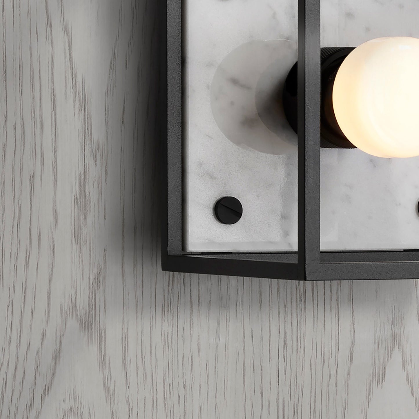 BUSTER AND PUNCH | SMALL CAGE LIGHT WHITE MARBLE - $627