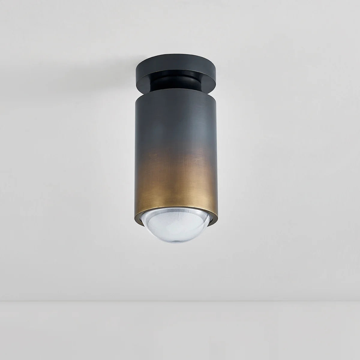 HUDSON VALLEY LIGHTING | WHATELY FLUSHMOUNT - GRADIENT BRASS | $586.00
