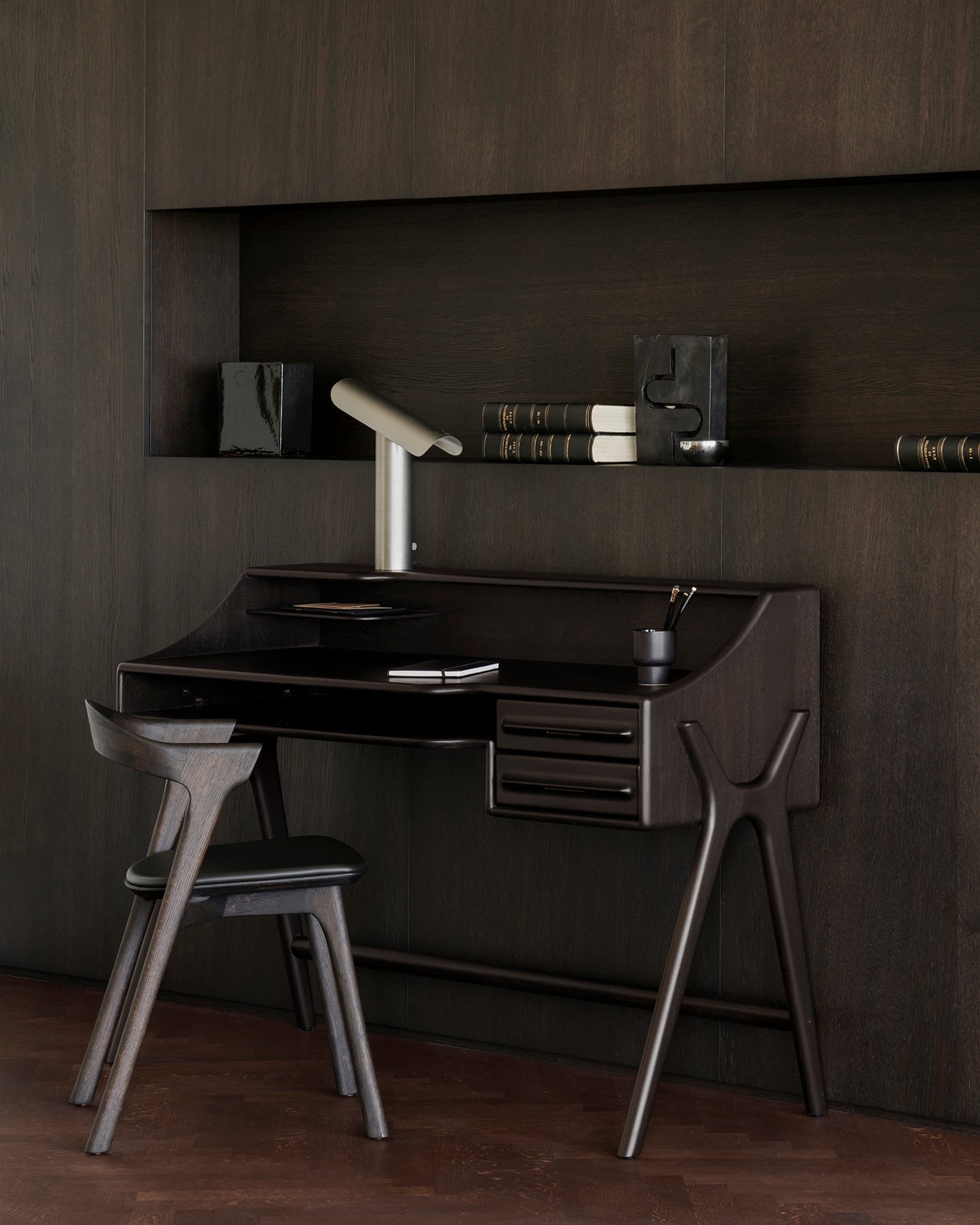 ETHNICRAFT FLOW DESK - MAHOGANY ROSE BROWN | $1,879.00