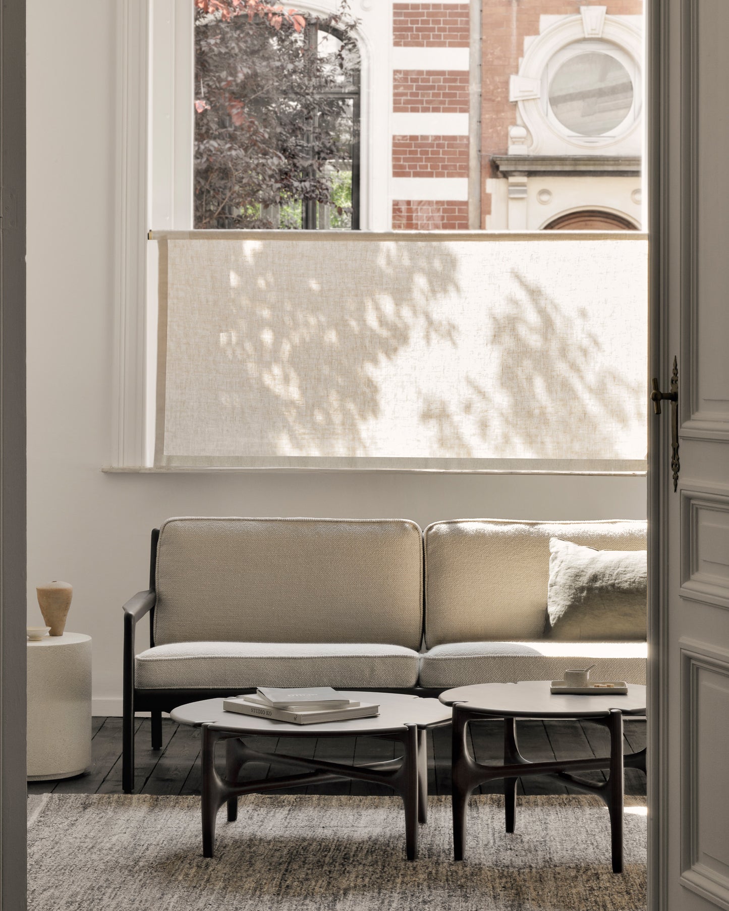 ETHNICRAFT PI COFFEE TABLE - MAHOGANY DARK BROWN | $829.00- $1,159.00