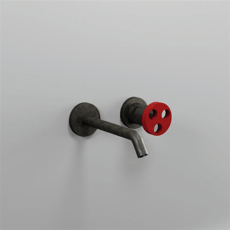 Bongio Bowling Wall Basin Mixer 195mm