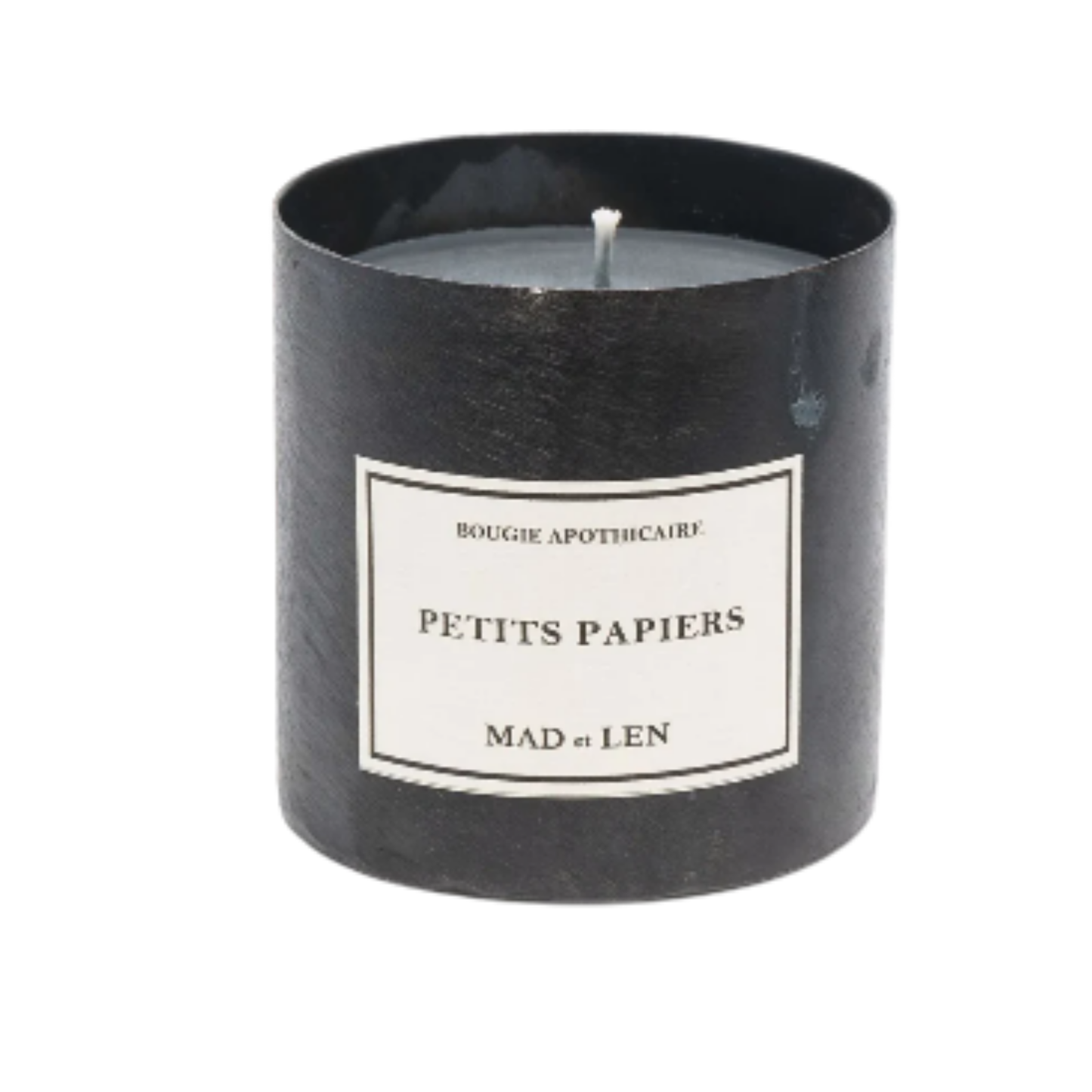 MAD ET LEN I SCENTED CANDLE PETITS PAPIERS, BLACK WAX I $145.00