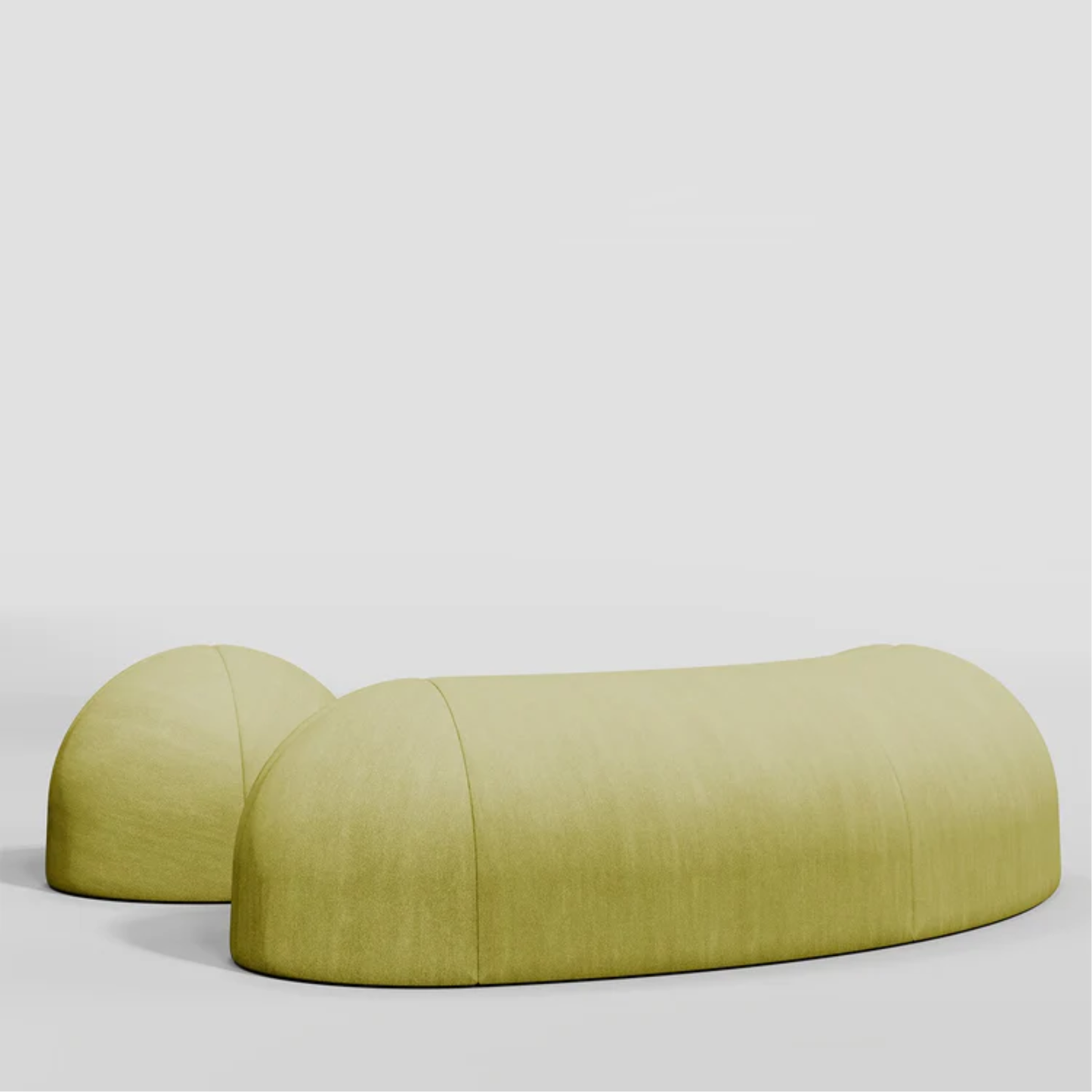 SECOLO | NUBA COTTON LIMED OAK POUF | $3,015