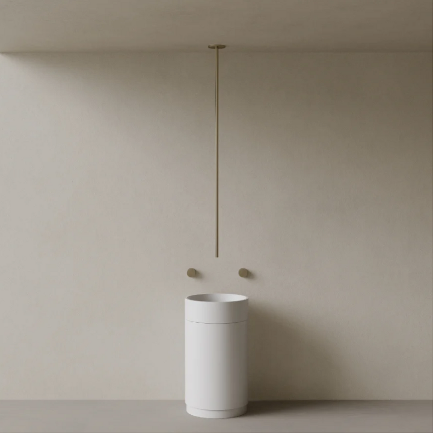 ELEMENTO BATH | COLUMN CEILING-MOUNTED FAUCET | $1,275.00 - $1,465.00