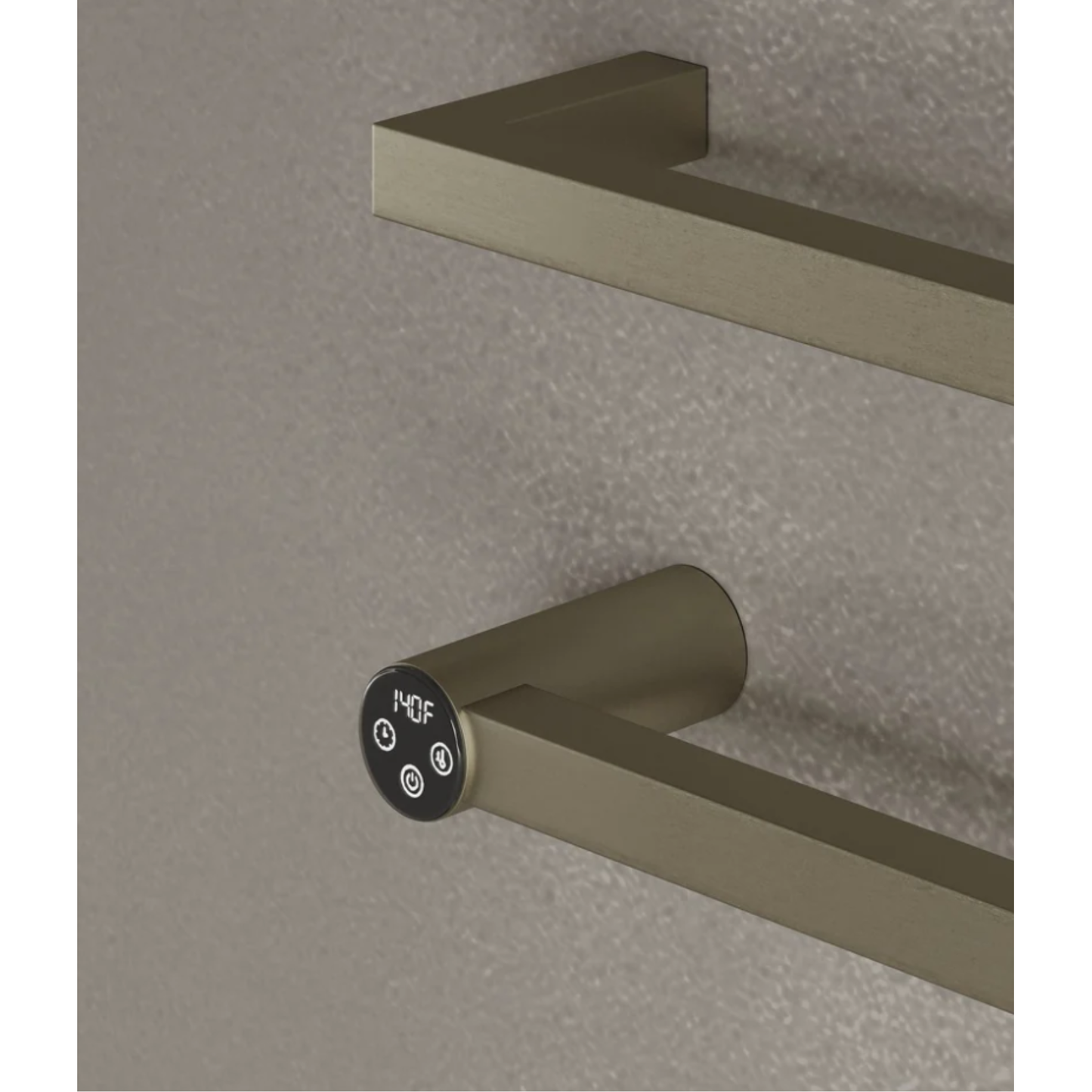 ELEMENTO BATH | WALL-MOUNTED TOWEL WARMET WITH DIGITAL DISPLAY | $1,166.67 - $1,429.11