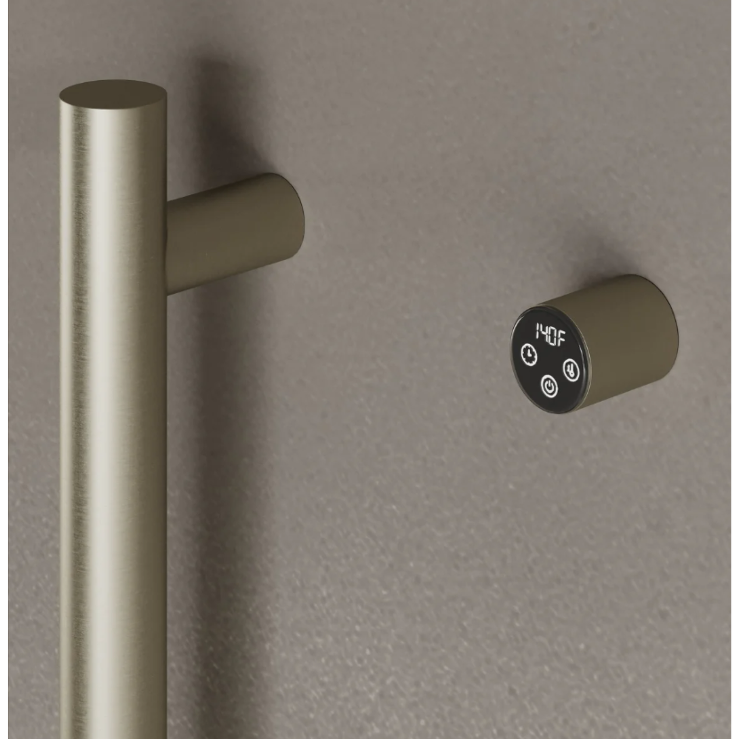 ELEMENTO BATH | WALL-MOUNTED TOWEL RACK WITH DIGITAL DISPLAY | $579.83 - $627.21