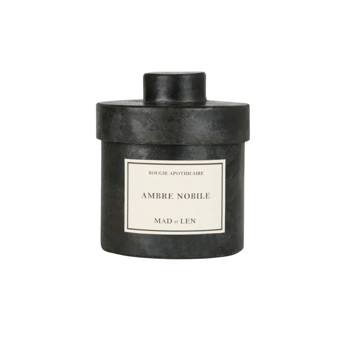 MAD ET LEN I SCENTED CANDLES AMBRE NOBILE, BLACK WAX I $145.00