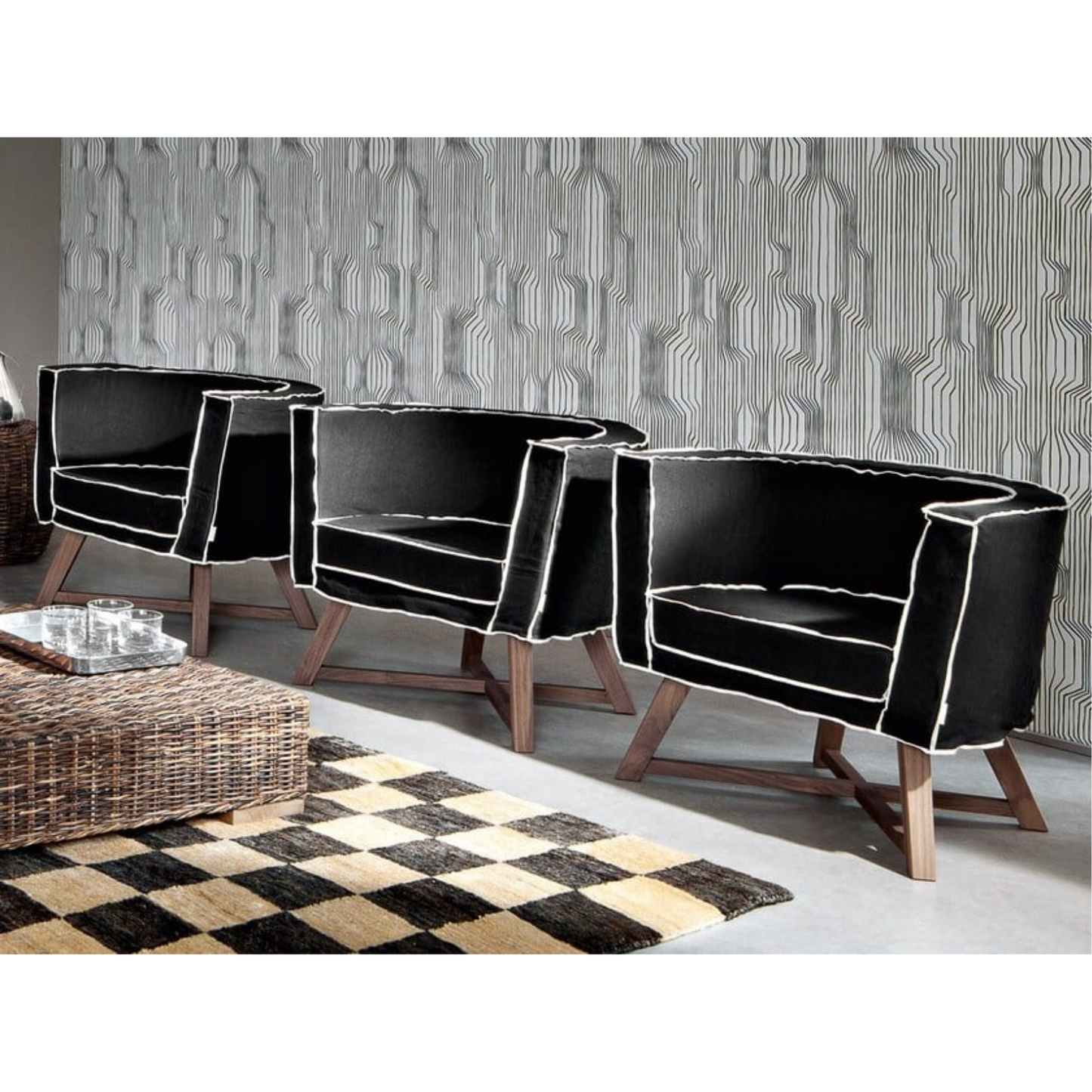 GERVASONI | GRAY 08 ARMCHAIR | $2,200.00