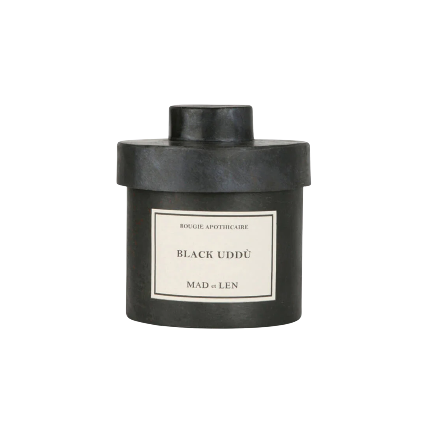 MAD ET LEN I SCENTED CANDLES BLACK UDDÙ, BLACK WAX I $145.00