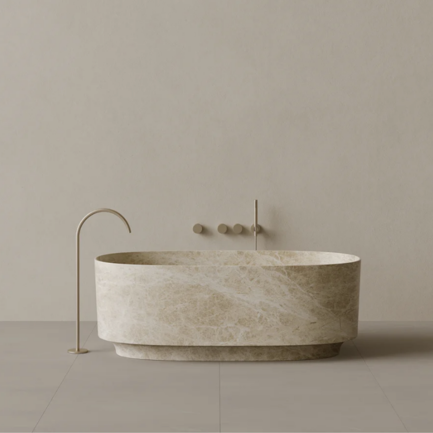 ELEMENTO BATH | OVAL STONE BATHTUBE | $10,798.00 - $44,994.00