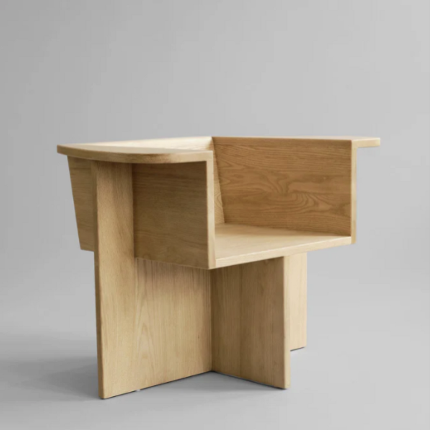 BRUTUS LOUNGE CHAIR NATURAL OAK I $ 2,095.00