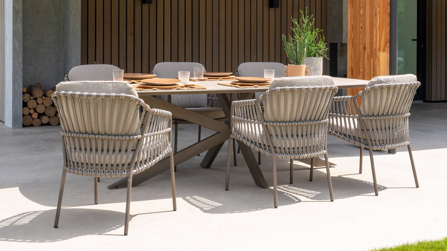 4 SEASONS OUTDOOR | CAPALBIO DINING CHAIR | SET OF 2 | $2,195.00