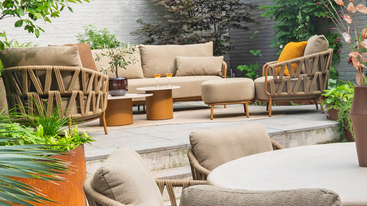 4 SEASONS OUTDOOR | BIARRITZ FOOTSTOOL | $825.00