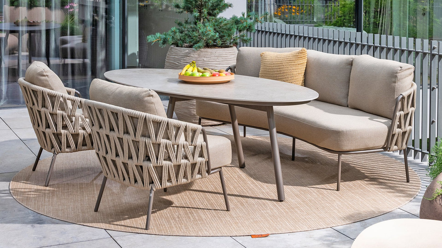 4 SEASONS OUTDOOR | MALLORCA 3-SEATER BENCH | $4,882.00