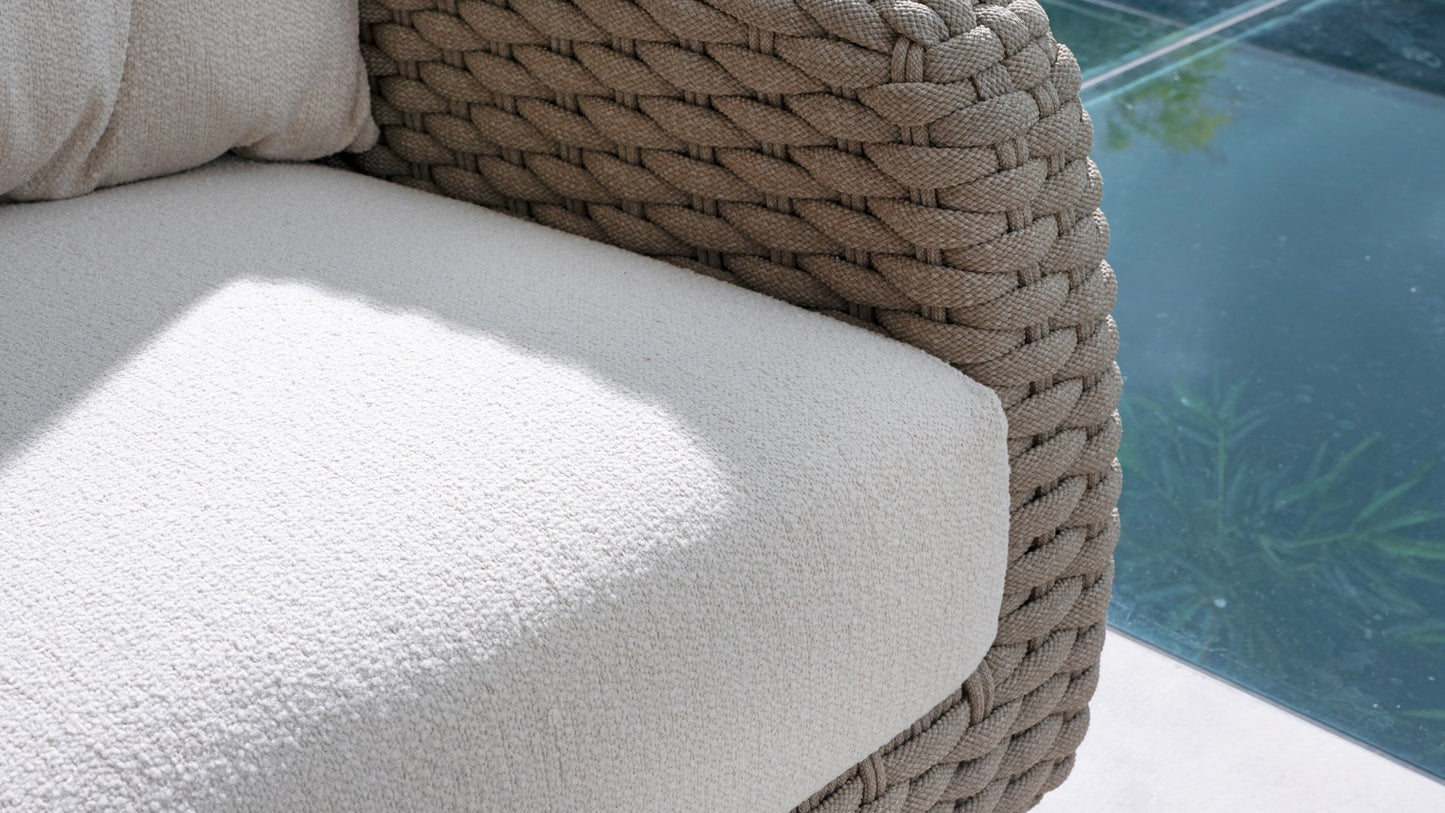 4 SEASONS OUTDOOR | MAXIME 2-SEATER LEFT ARM BENCH | $6,149.00