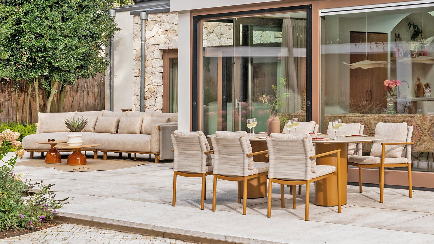 4 SEASONS OUTDOOR | SAFINA DINING CHAIR | SET OF 2 | $2,604.00