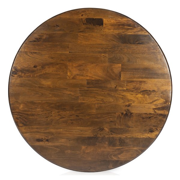 Magnolia Round Dining Table-Dark Oak