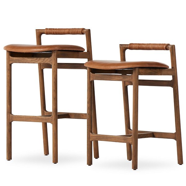 FOUR HANDS | Baden Counter/Bar Stool-Alcala Wheat | $599