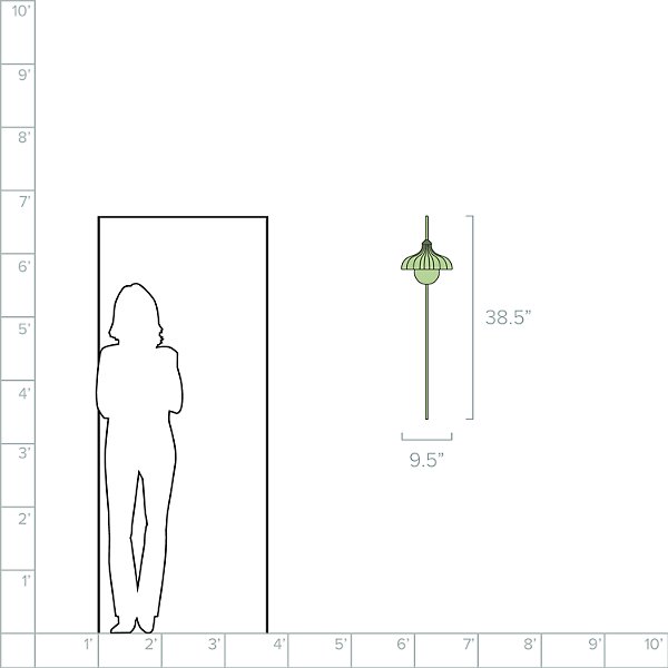Winslet Wall Sconce by Four Hands - detail