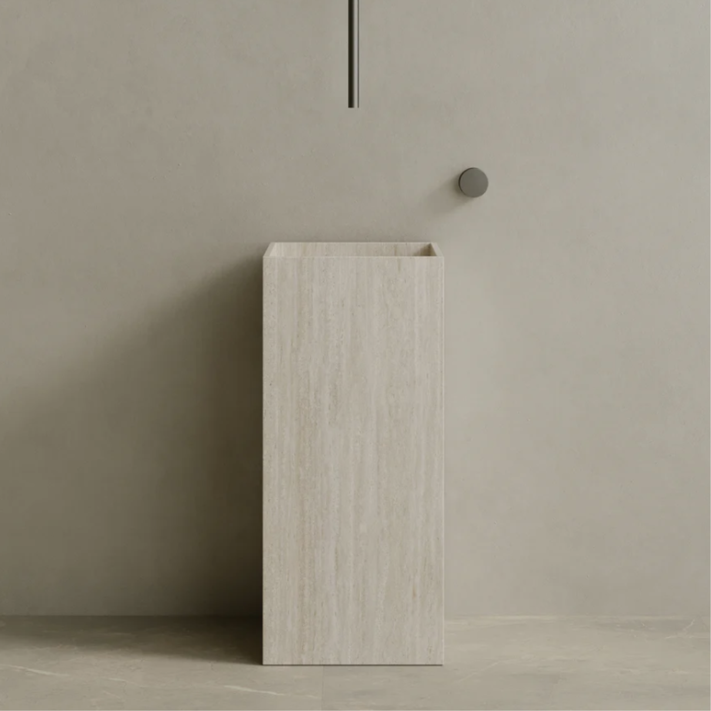 ELEMENTO BATH | QUARO HANDCRAFTER STONE PEDESTAL SINK | $3,313.20 - $6,894.80