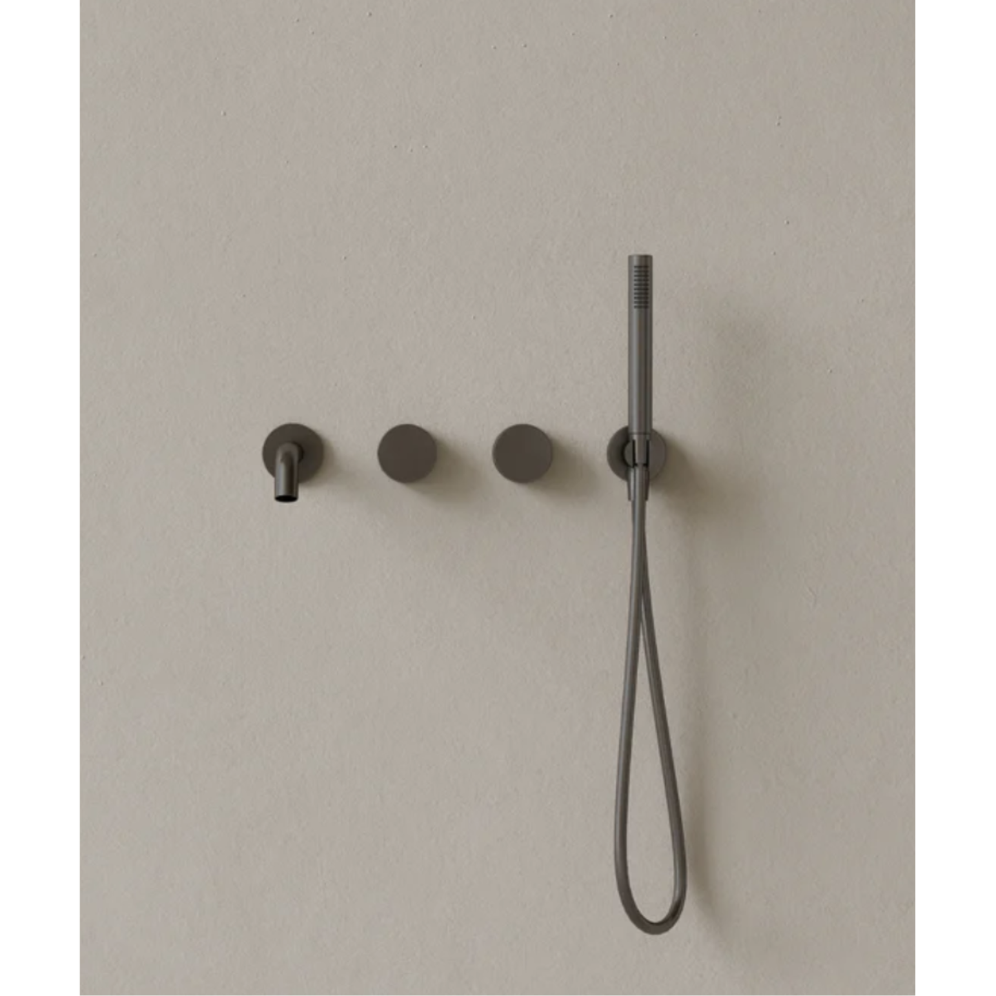 ELEMENTO BATH | MODERN CURVED SPOUT WALL-MOUNTED BATHTUB FILLER | $2,157.03