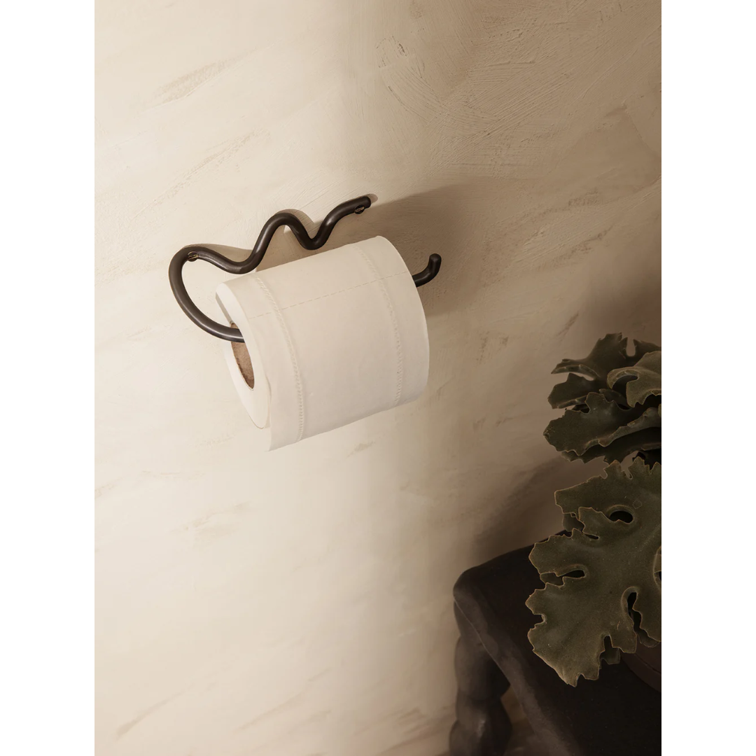 FERM LIVING | CURVATURE TOILET PAPER HOLDER | $69.00