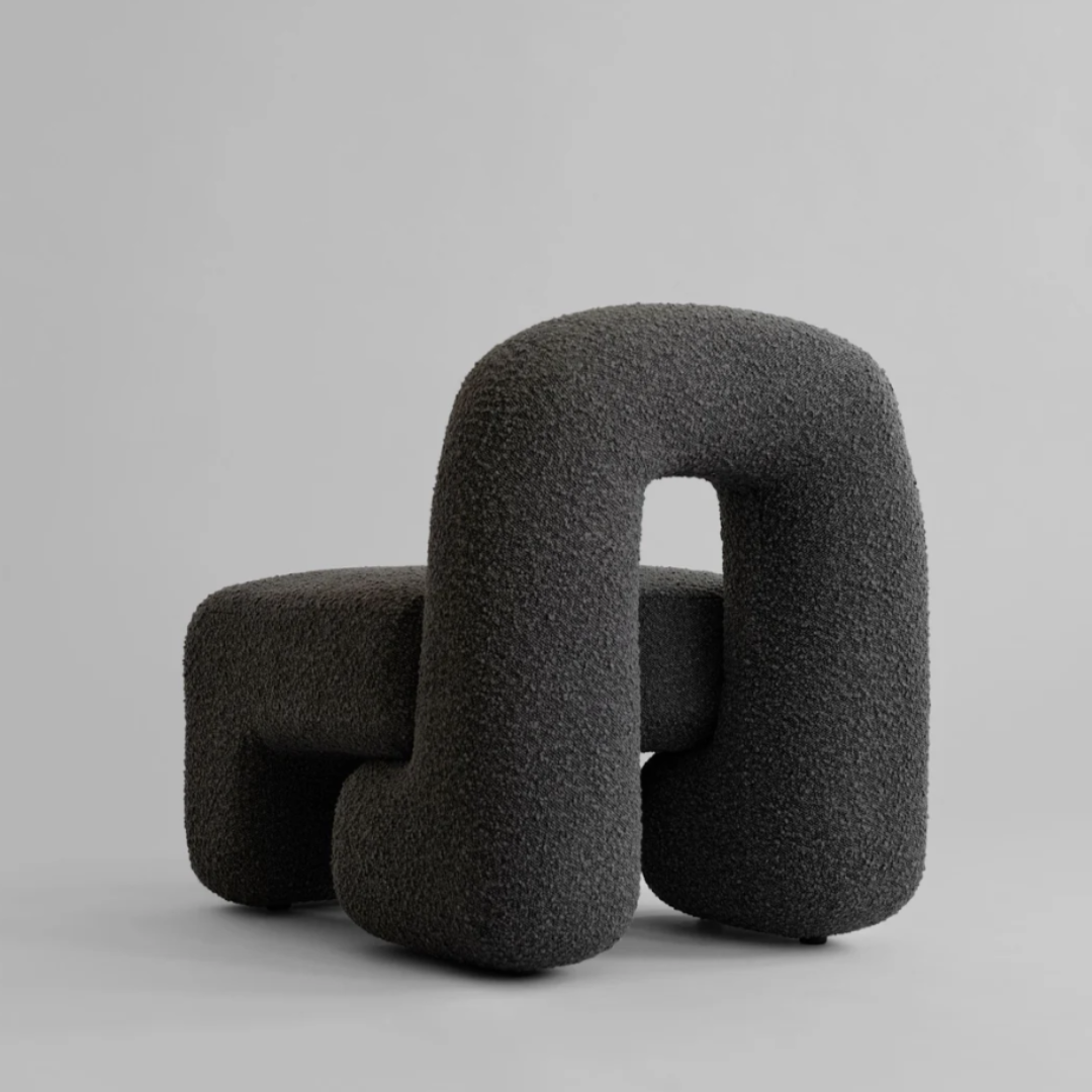 DAIKU LOUNGE CHAIR - DEEP TAUPE | $1,495.00