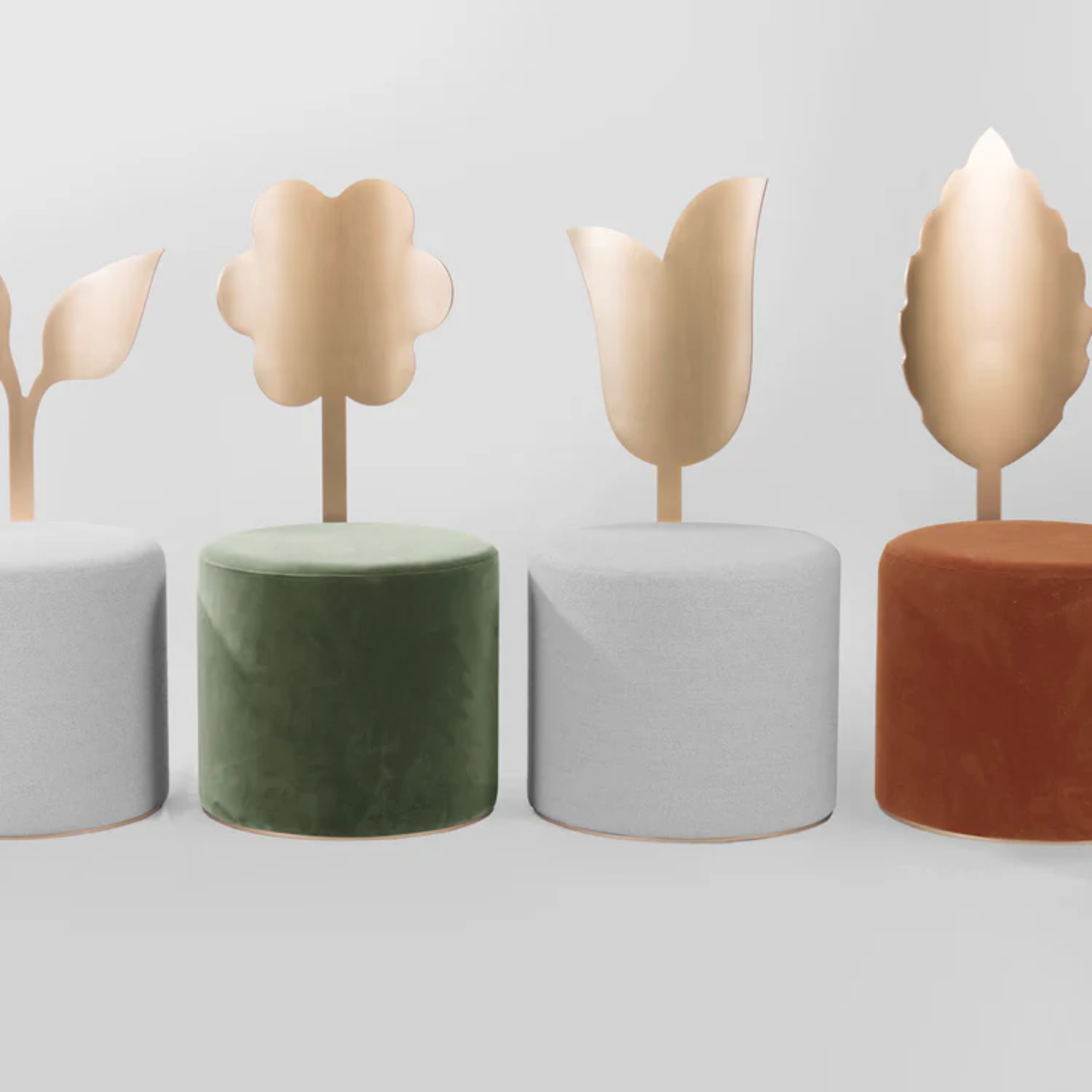 SECOLO | GIARDINO BOTANICO HOLLY POUF | $2,975