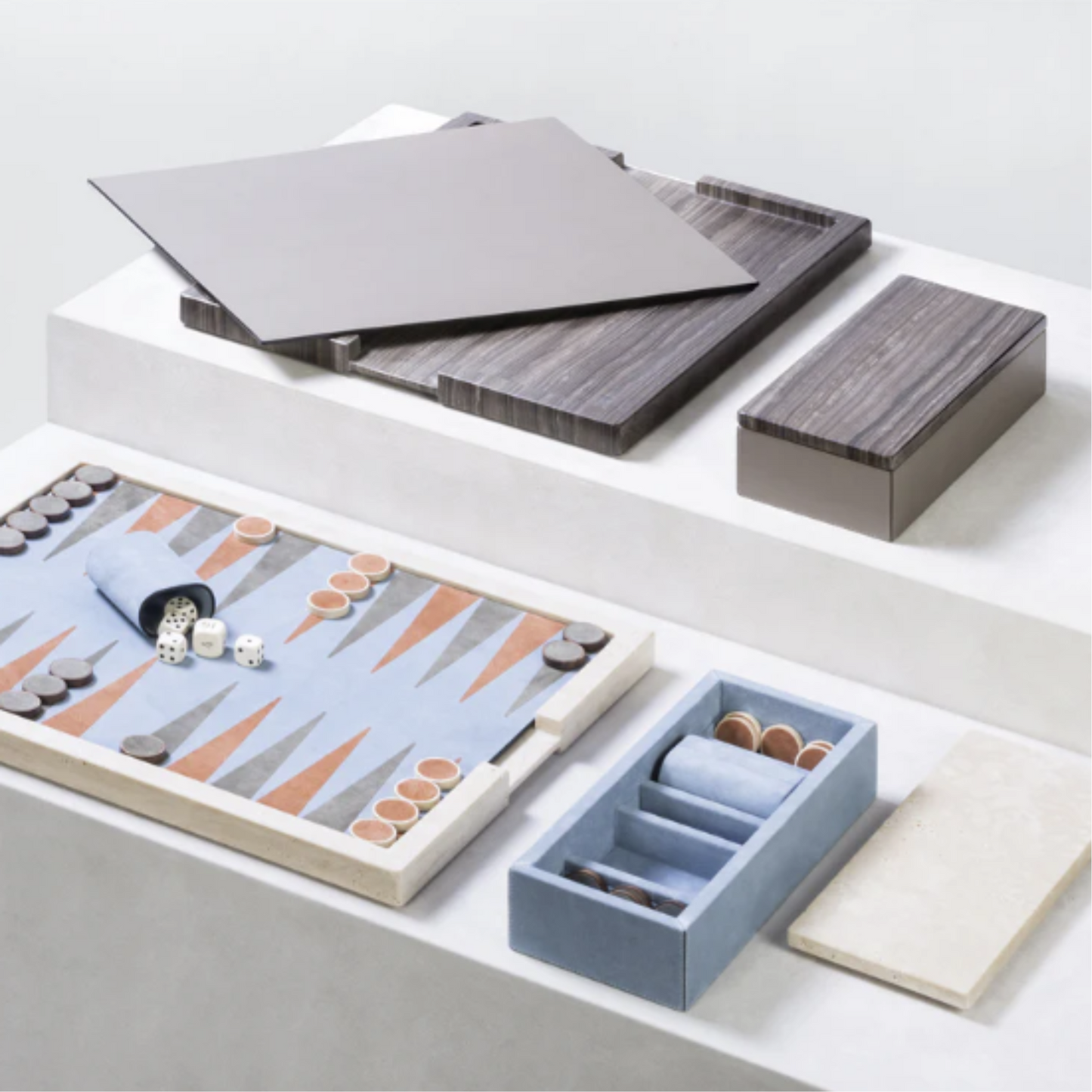 GIOBAGNARA | BACKGAMMON BOARD SET | $ 2,955.00