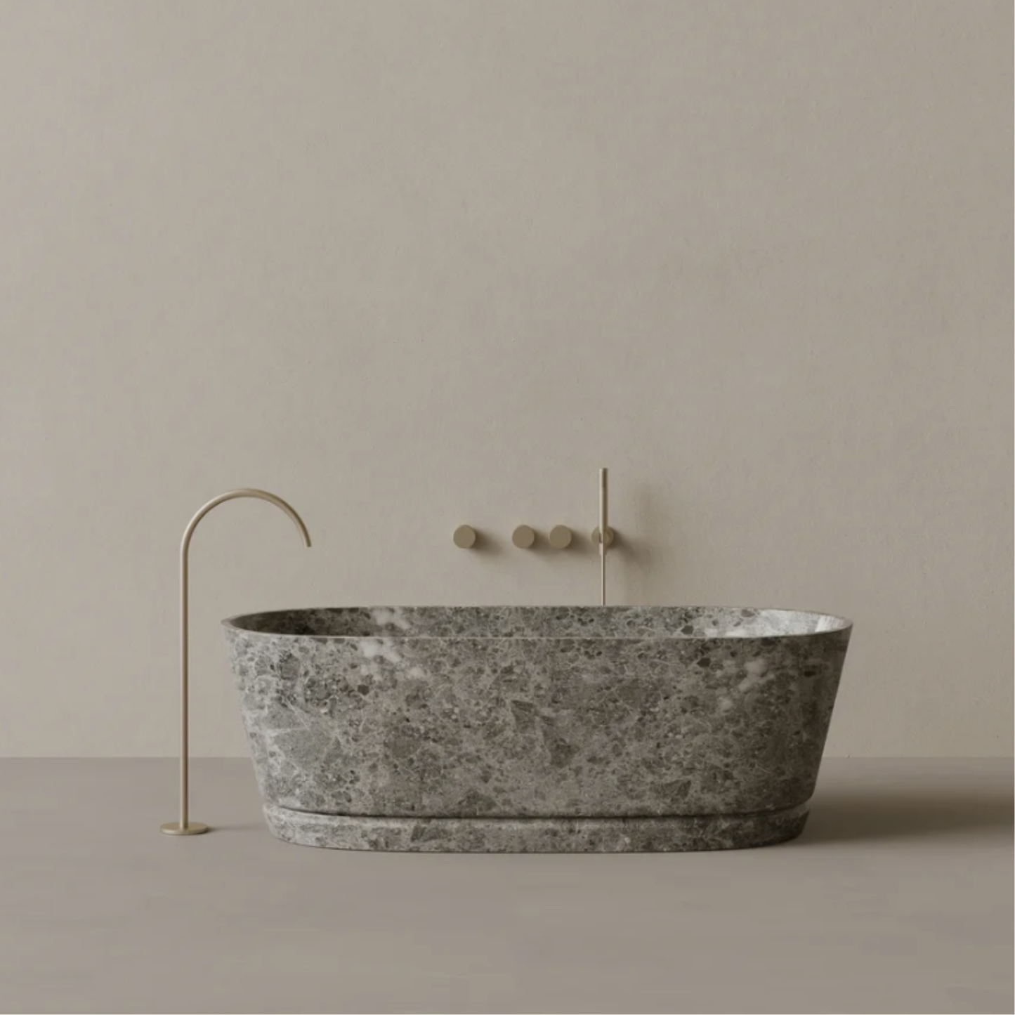 ELEMENTO BATH | 67" x 30" OVAL STONE BATHTUB | $10,326.00 - $37,764.00