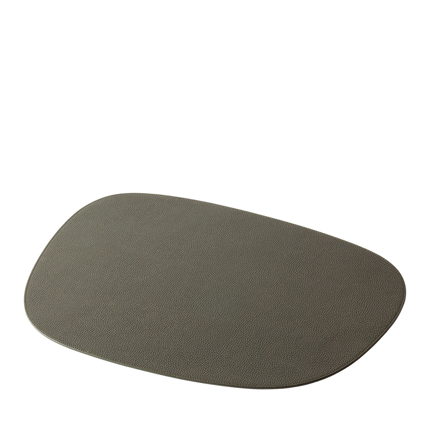 GIOBAGNARA | MARIS RECTANGULAR GREEN LEATHER PLACEMENT MAT BY KELLY WEARSTLER | $225.00