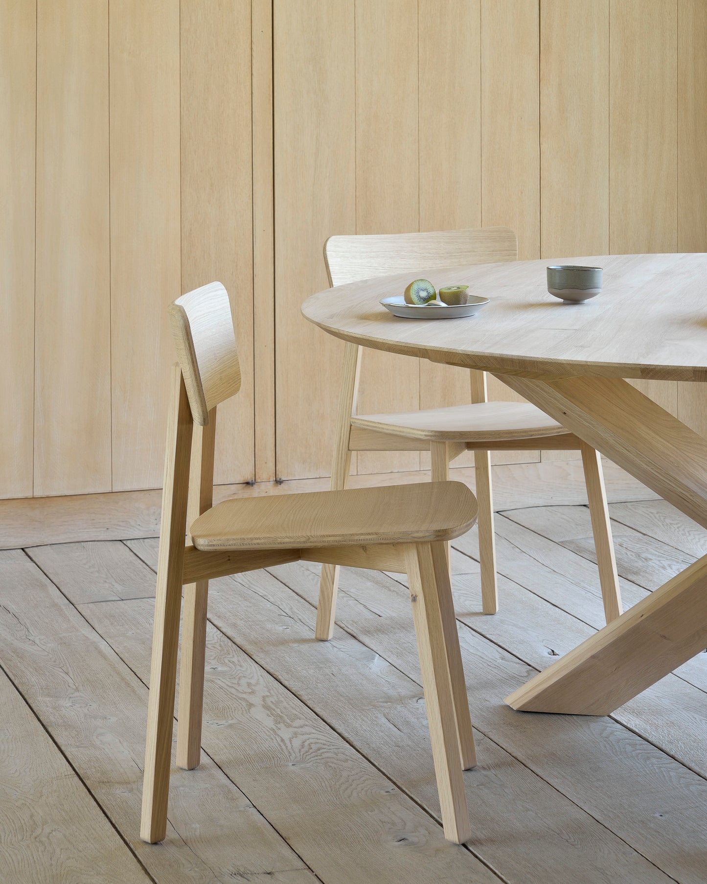 ETHNICRAFT CASALE DINING CHAIR - OAK | $609.00