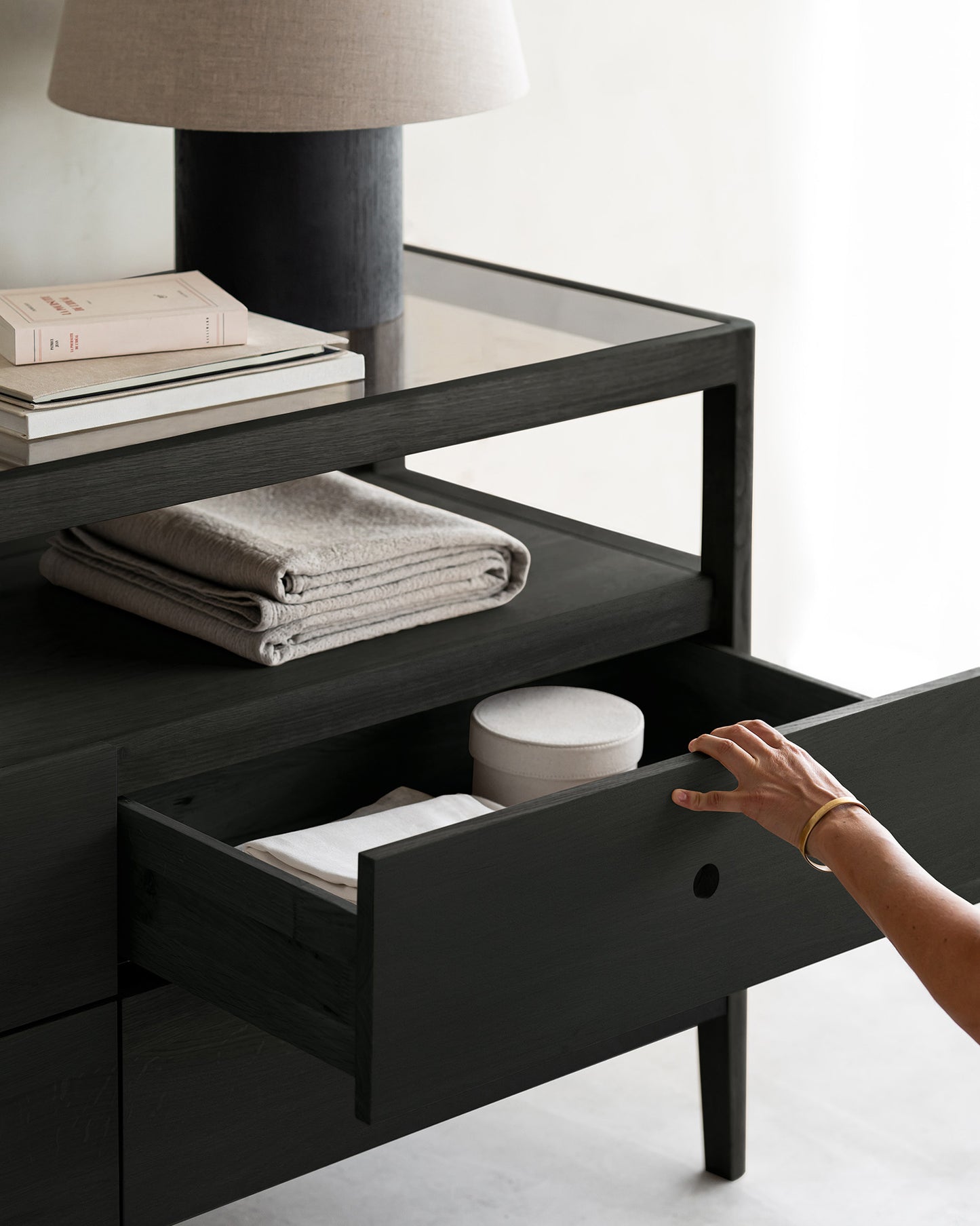 ETHNICRAFT SPINDLE DRESSER - OAK BLACK | $4,879.00