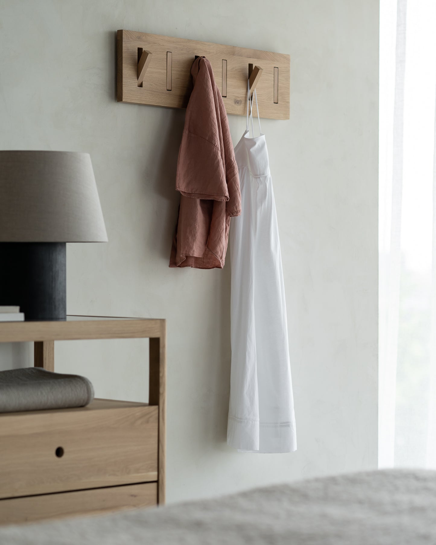 ETHNICRAFT UTILITILE WALL HANGER - OAK | $309.00 - $399.00