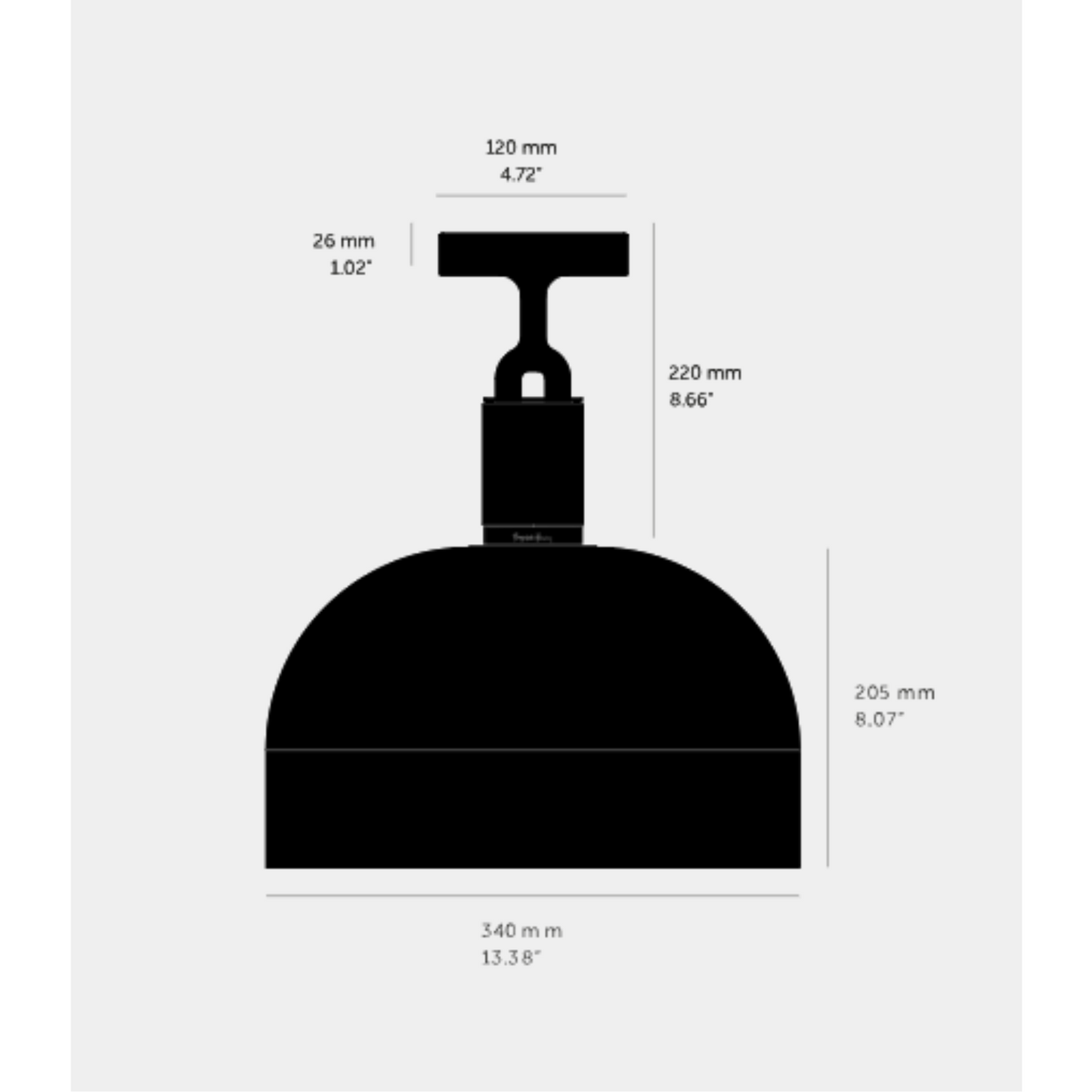 BUSTER AND PUNCH | FORKED CEILING - SHADE | $979.00 - $1,029.00
