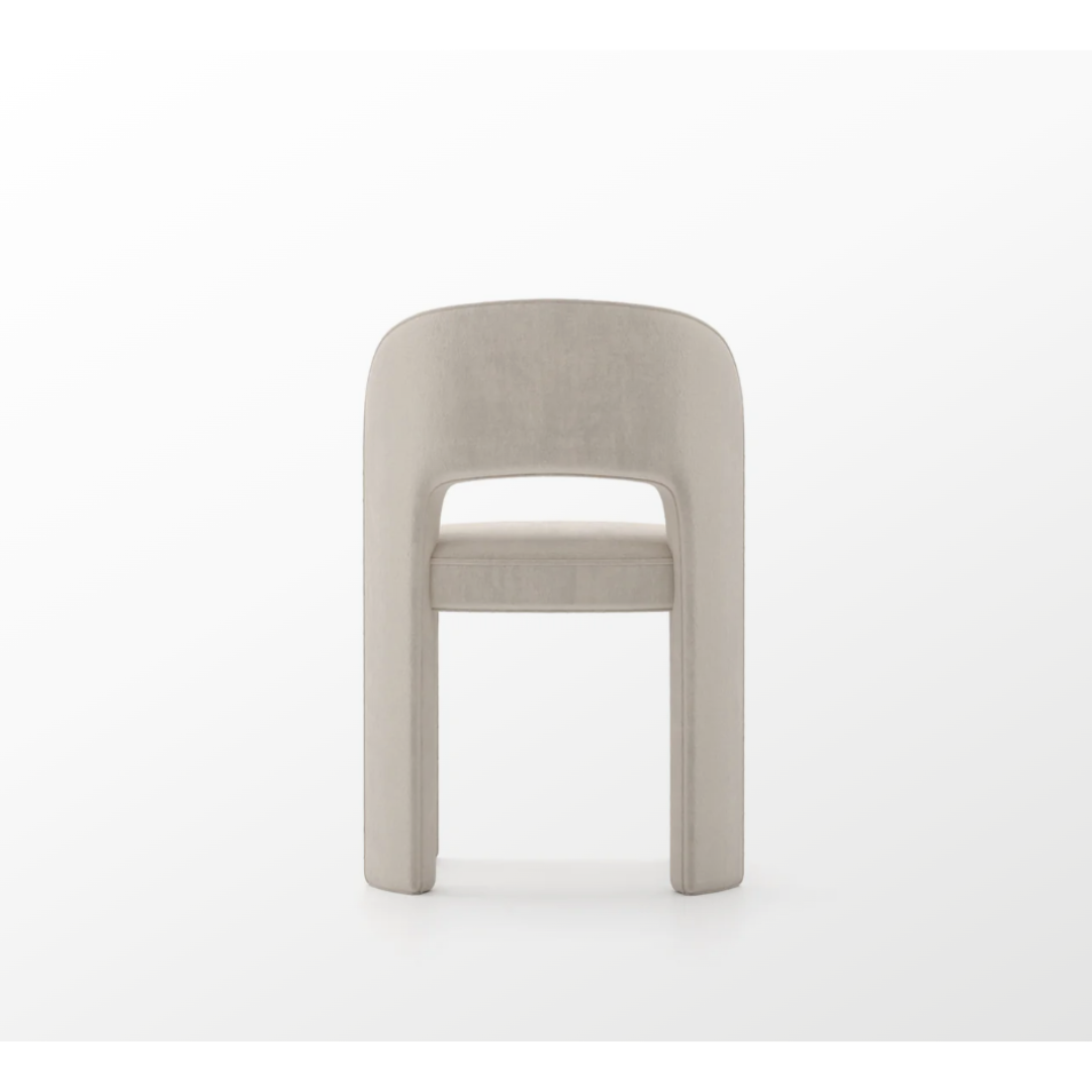 CARACOLE | OVERLAP SIDE CHAIR IVORY | $1,410.00