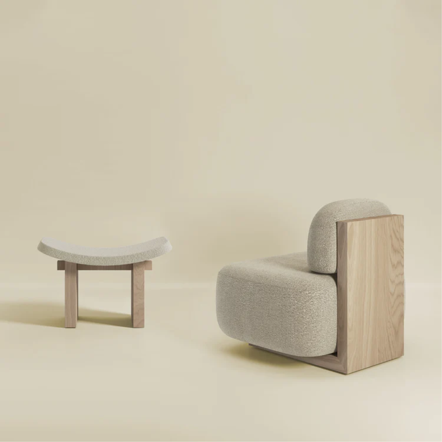 SECOLO | NARA OAK STOOL | $3,245