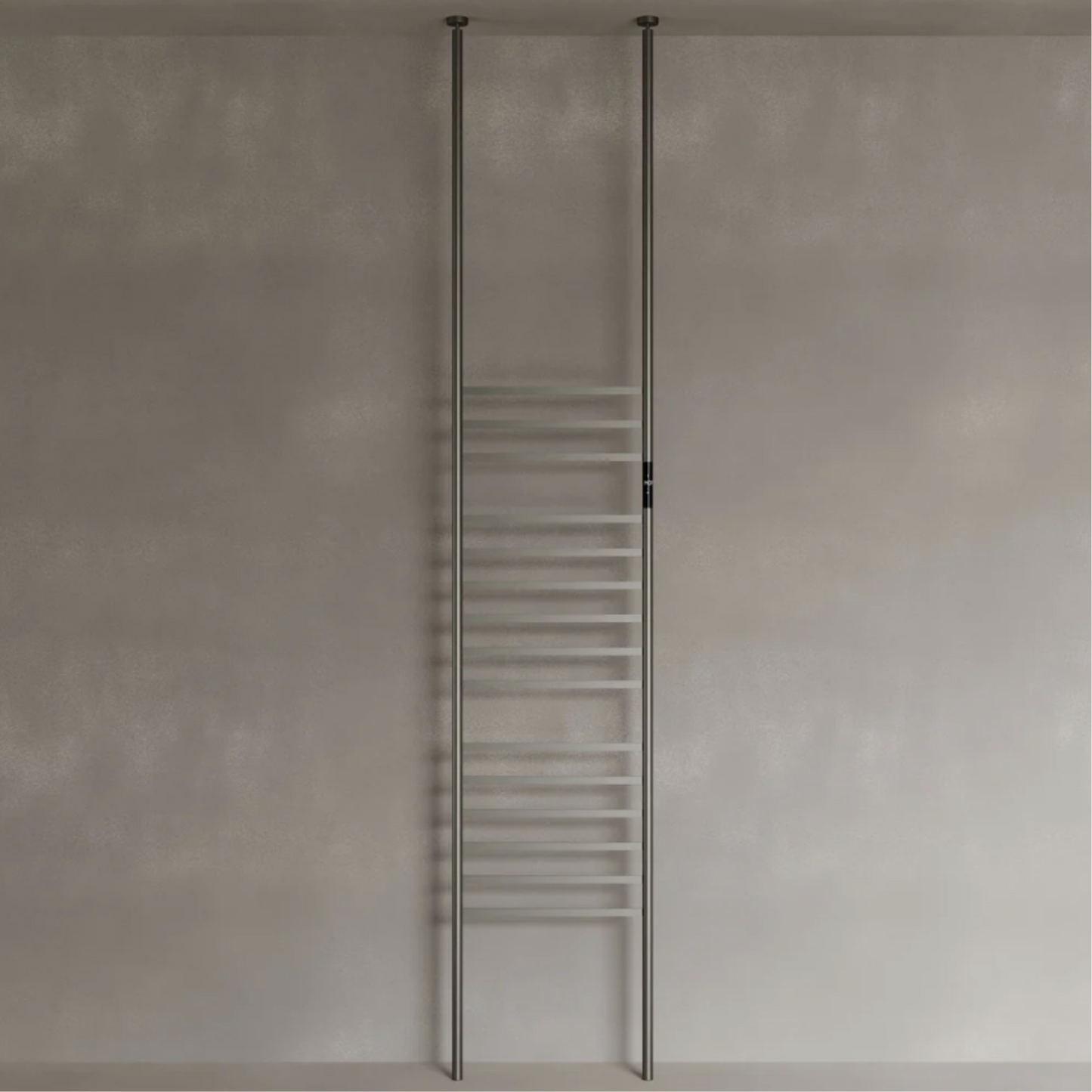 ELEMENTO BATH | FLOOR-TO-CEILING 15 ROD HEATED TOWEL RACK | $1,199.48 - $1,407.24