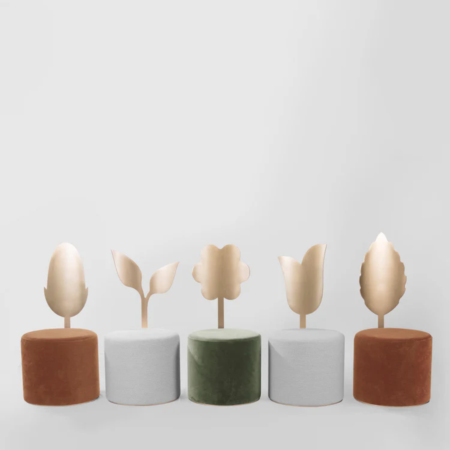 SECOLO | GIARDINO BOTANICO JASMINE POUF | $2,975