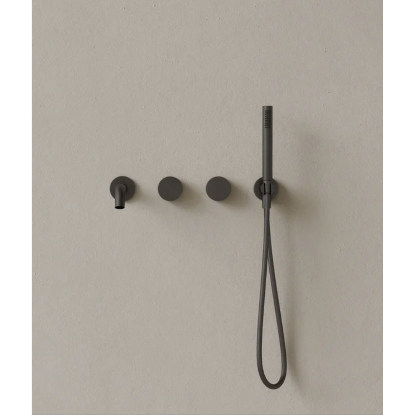 ELEMENTO BATH | MODERN CURVED SPOUT WALL-MOUNTED BATHTUB FILLER | $2,157.03