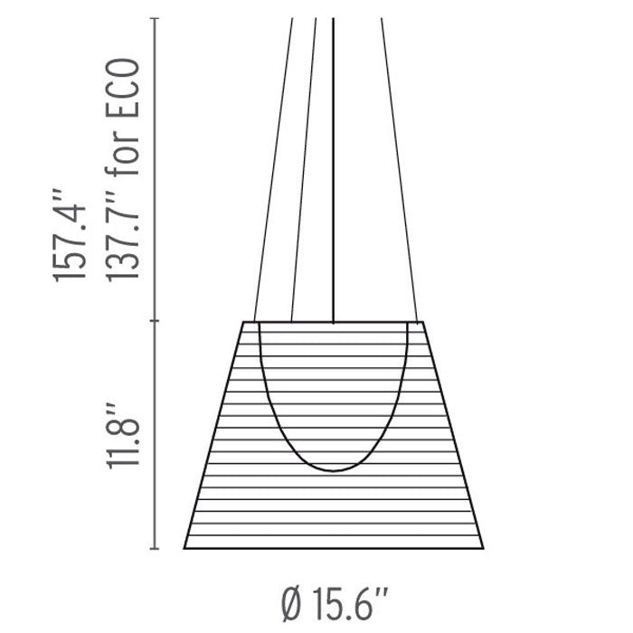 FLOS | KTRIBE S2 PENDANT LIGHT | $1,600.00 - $1,740.00