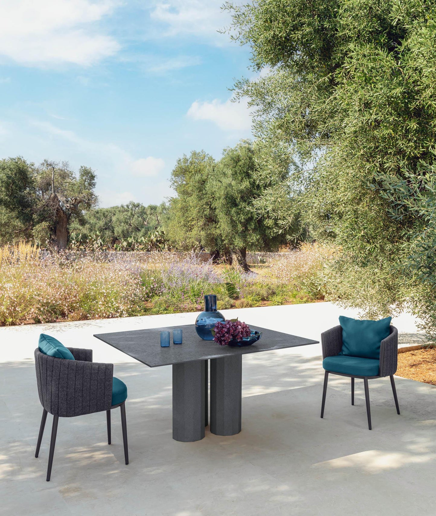 TALENTI | SALINAS CEMENT DINING TABLE - $16,586.08 - $21,432.27
