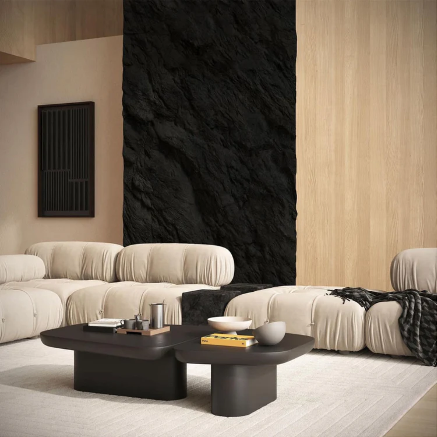 SECOLO | PANGEA DARK WALNUT COFFEE TABLE | $7,640